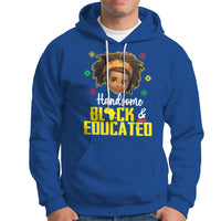 Handsome Black And Educated I Am The Strong African King Boy Hoodie - Wonder Print Shop
