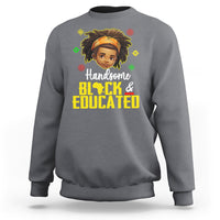 Handsome Black And Educated I Am The Strong African King Boy Sweatshirt - Wonder Print Shop
