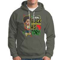 Handsome Kids Boys I Am Black History Month Hoodie - Wonder Print Shop