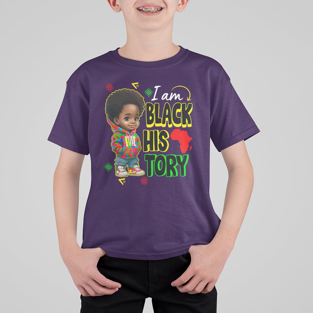 Handsome Kids Boys I Am Black History Month T Shirt For Kid - Wonder Print Shop