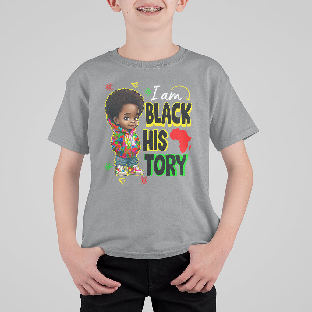 Handsome Kids Boys I Am Black History Month T Shirt For Kid - Wonder Print Shop