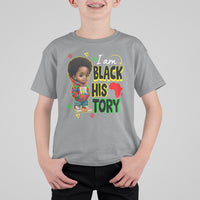Handsome Kids Boys I Am Black History Month T Shirt For Kid - Wonder Print Shop