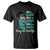 She's Black She's A Queen She's A Nurse Living Her Best Life T Shirt - Wonder Print Shop