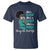 She's Black She's A Queen She's A Nurse Living Her Best Life T Shirt - Wonder Print Shop
