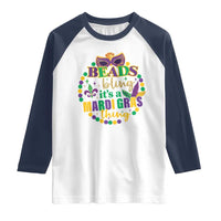 Beads And Bling It's A Mardi Gras Thing Raglan Shirt