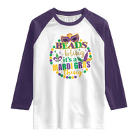 Beads And Bling It's A Mardi Gras Thing Raglan Shirt