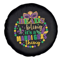 Beads And Bling It's A Mardi Gras Thing Spare Tire Cover