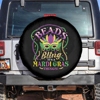 Beads And Bling It's A Mardi Gras Thing New Orleans Spare Tire Cover