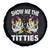 Mardi Gras Spare Tire Cover Show Me The Titties Funny Skeleton Crawfish