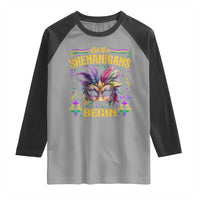 Mardi Gras Raglan Shirt Let The Shenanigans Begin