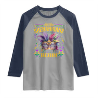 Mardi Gras Raglan Shirt Let The Shenanigans Begin