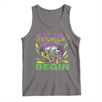 Mardi Gras Tank Top Let The Shenanigans Begin Leopard Lips