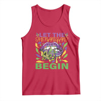 Mardi Gras Tank Top Let The Shenanigans Begin Leopard Lips
