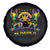 Mardi Gras Spare Tire Cover We Don't Hide The Crazy We Parade It Down The Street