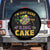 Funny Mardi Gras Spare Tire Cover I'm Just Here For The King Cake
