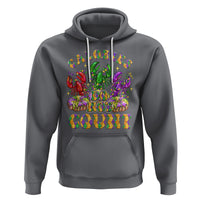 Funny Mardi Gras Hoodie King Cake Calories Dont Count - Wonder Print Shop