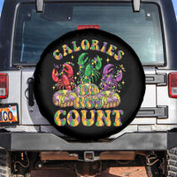 Funny Mardi Gras Spare Tire Cover King Cake Calories Don’t Count