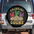 Funny Mardi Gras Spare Tire Cover King Cake Calories Don’t Count