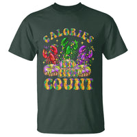 Funny Mardi Gras T Shirt King Cake Calories Dont Count - Wonder Print Shop