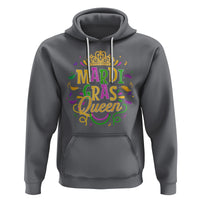 Mardi Gras Queen Hoodie Parade Party Fat Tuesday New Orleans - Wonder Print Shop