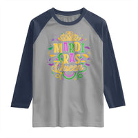 Mardi Gras Queen Raglan Shirt Parade Party Fat Tuesday New Orleans