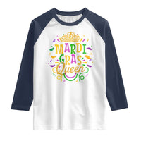Mardi Gras Queen Raglan Shirt Parade Party Fat Tuesday New Orleans