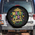 Mardi Gras Queen Spare Tire Cover Parade Party Fat Tuesday New Orleans