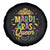 Mardi Gras Queen Spare Tire Cover Parade Party Fat Tuesday New Orleans