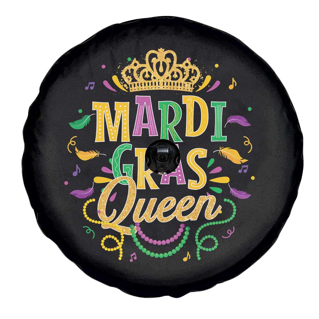 Mardi Gras Queen Spare Tire Cover Parade Party Fat Tuesday New Orleans