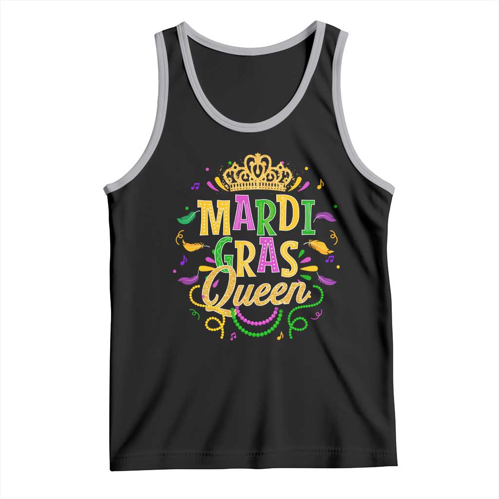 Mardi Gras Queen Tank Top Parade Party Fat Tuesday New Orleans