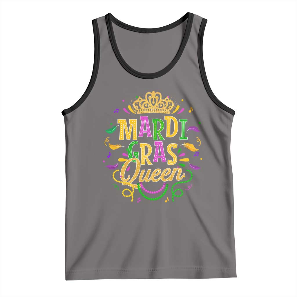 Mardi Gras Queen Tank Top Parade Party Fat Tuesday New Orleans