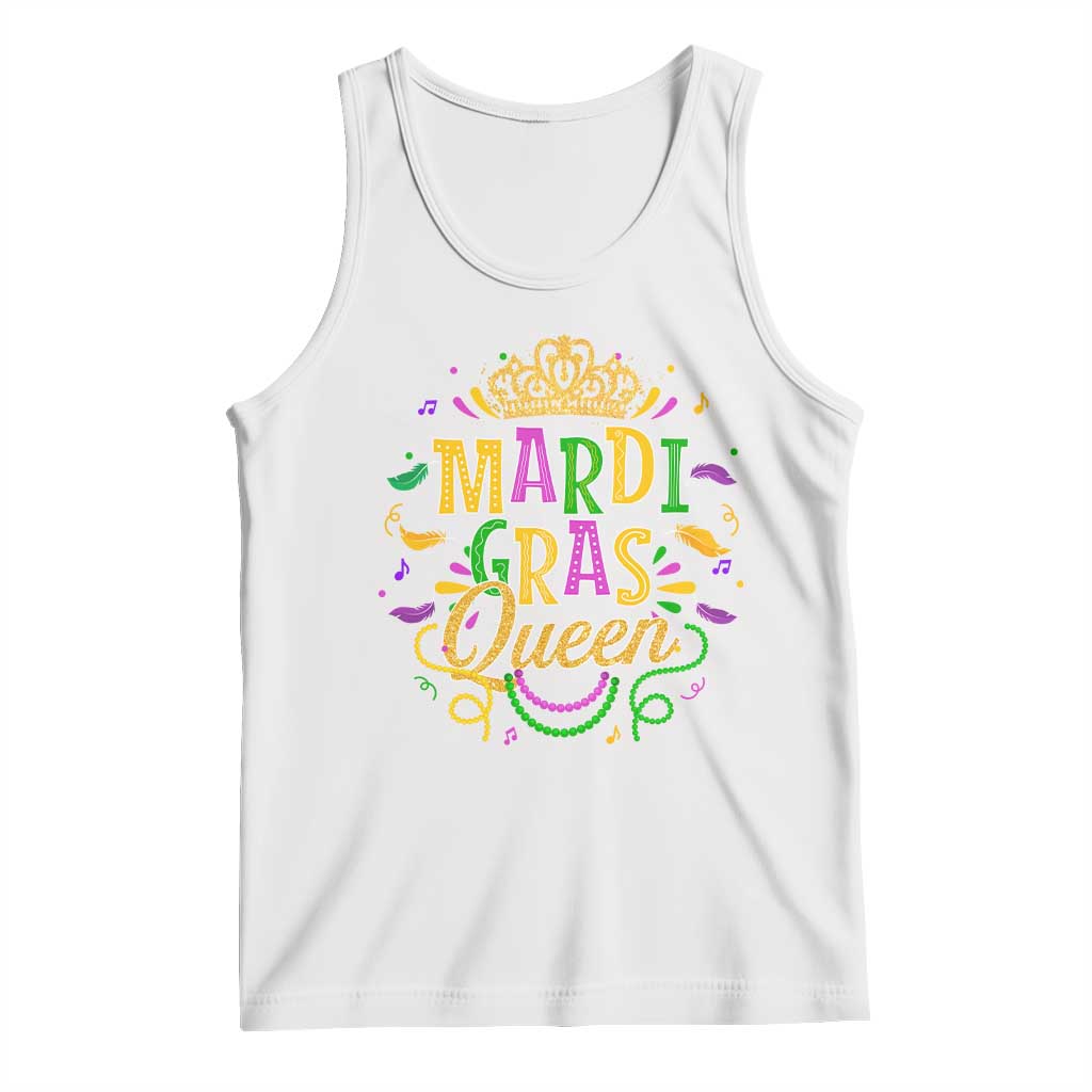 Mardi Gras Queen Tank Top Parade Party Fat Tuesday New Orleans