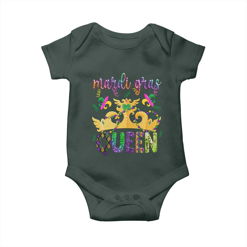 Mardi Gras Queen Carnival New Orleans Baby Onesie