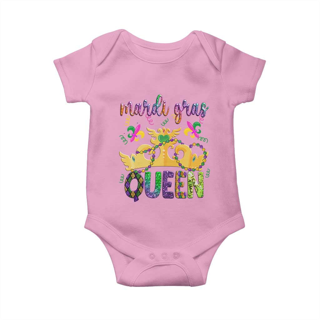 Mardi Gras Queen Carnival New Orleans Baby Onesie