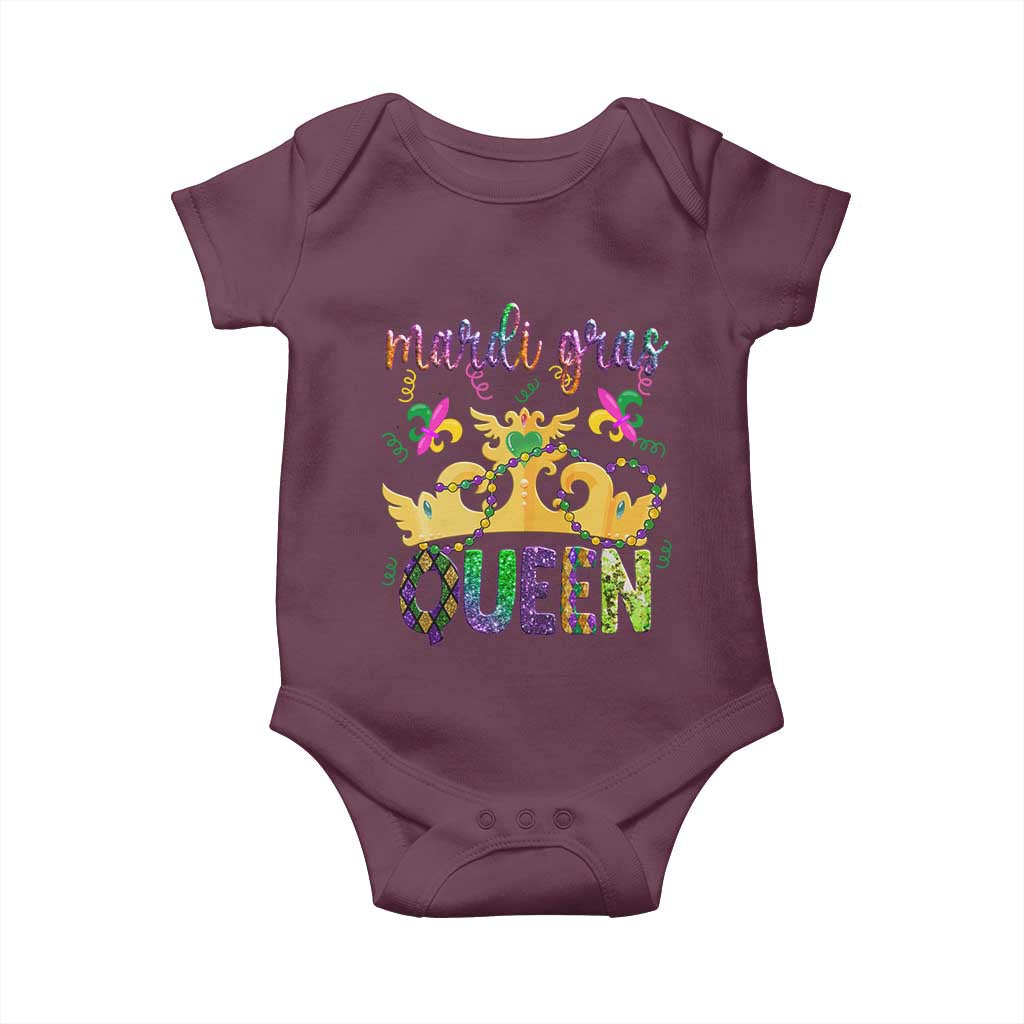 Mardi Gras Queen Carnival New Orleans Baby Onesie