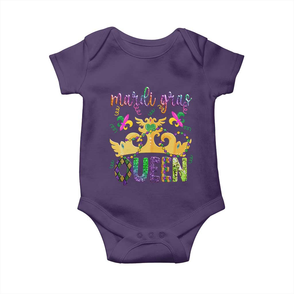 Mardi Gras Queen Carnival New Orleans Baby Onesie