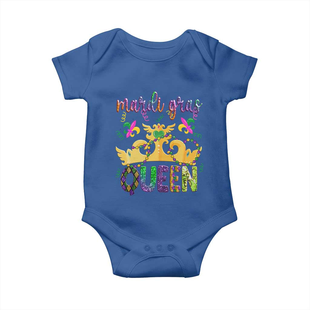 Mardi Gras Queen Carnival New Orleans Baby Onesie