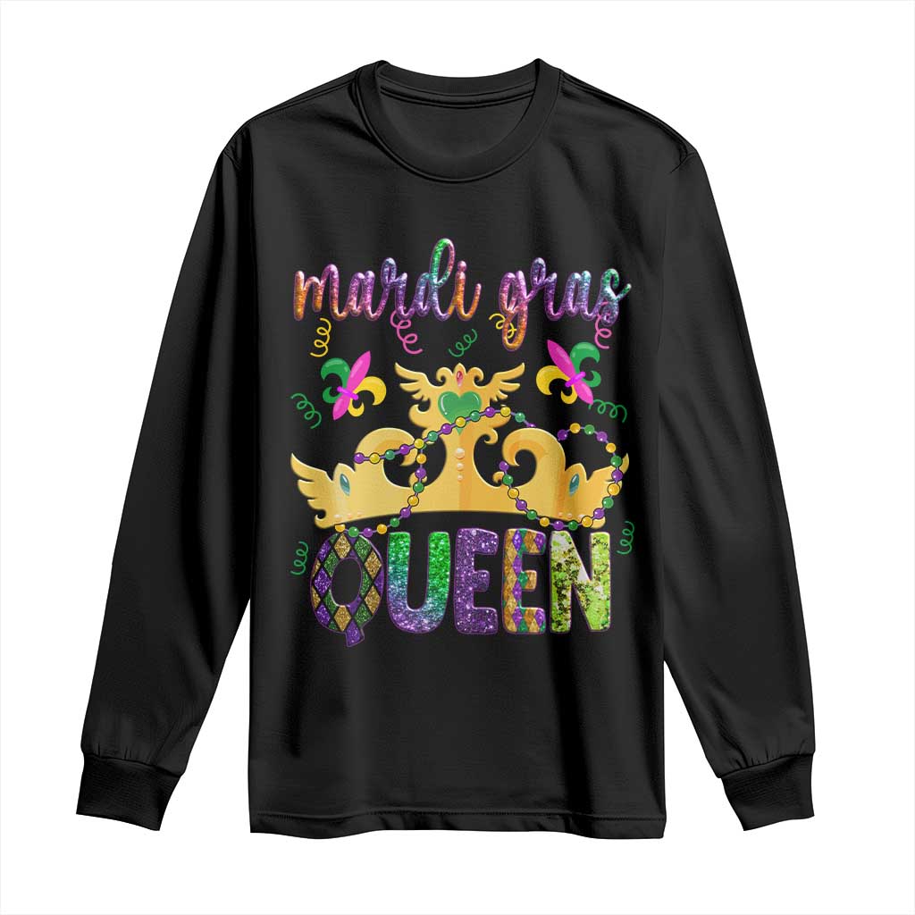 Mardi Gras Queen Carnival New Orleans Long Sleeve Shirt