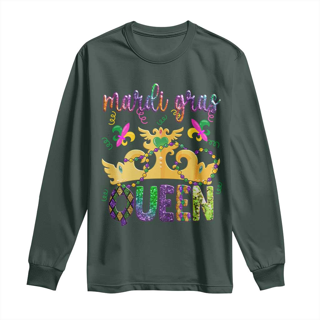 Mardi Gras Queen Carnival New Orleans Long Sleeve Shirt