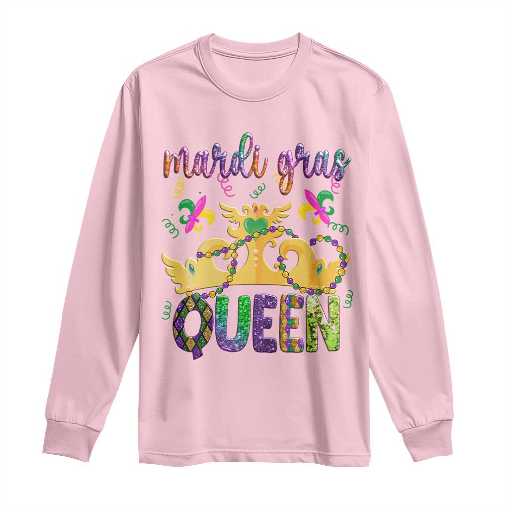Mardi Gras Queen Carnival New Orleans Long Sleeve Shirt