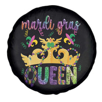 Mardi Gras Queen Carnival New Orleans Spare Tire Cover