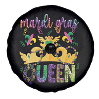 Mardi Gras Queen Carnival New Orleans Spare Tire Cover