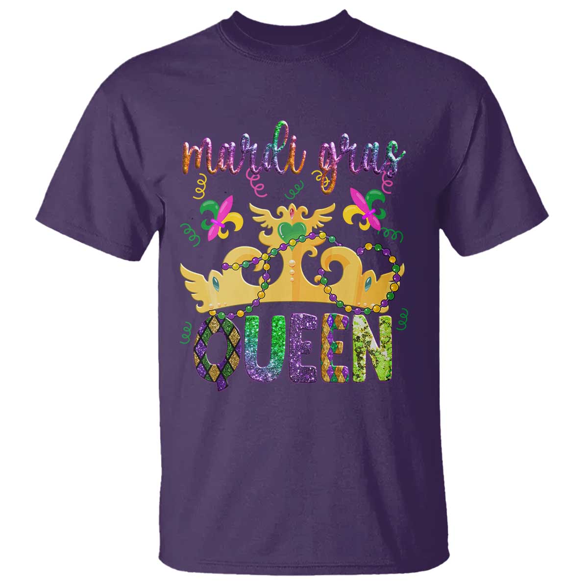 Mardi Gras Queen Carnival New Orleans T Shirt - Wonder Print Shop