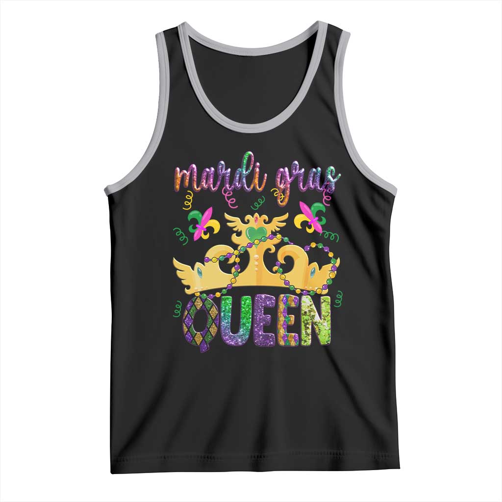Mardi Gras Queen Carnival New Orleans Tank Top