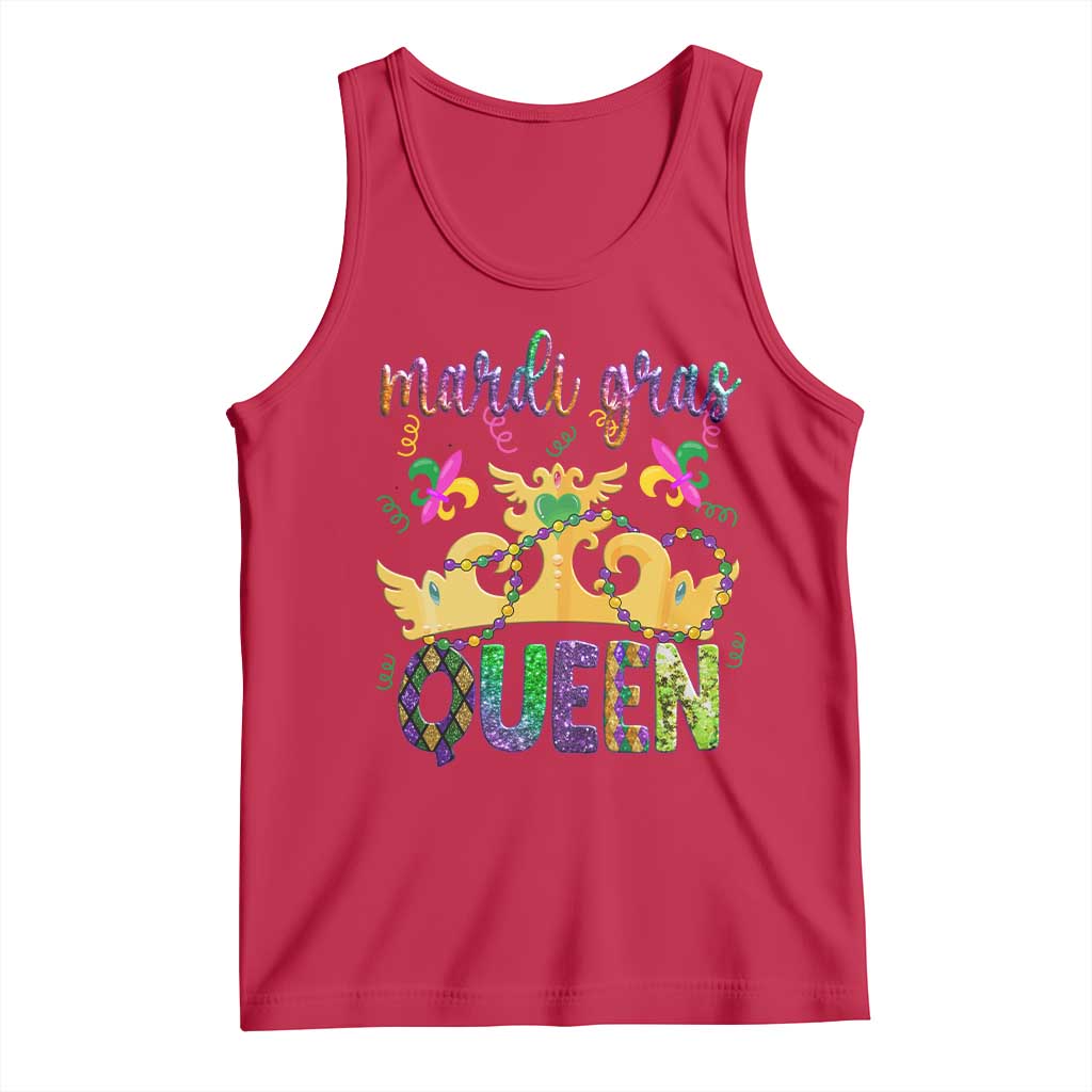 Mardi Gras Queen Carnival New Orleans Tank Top