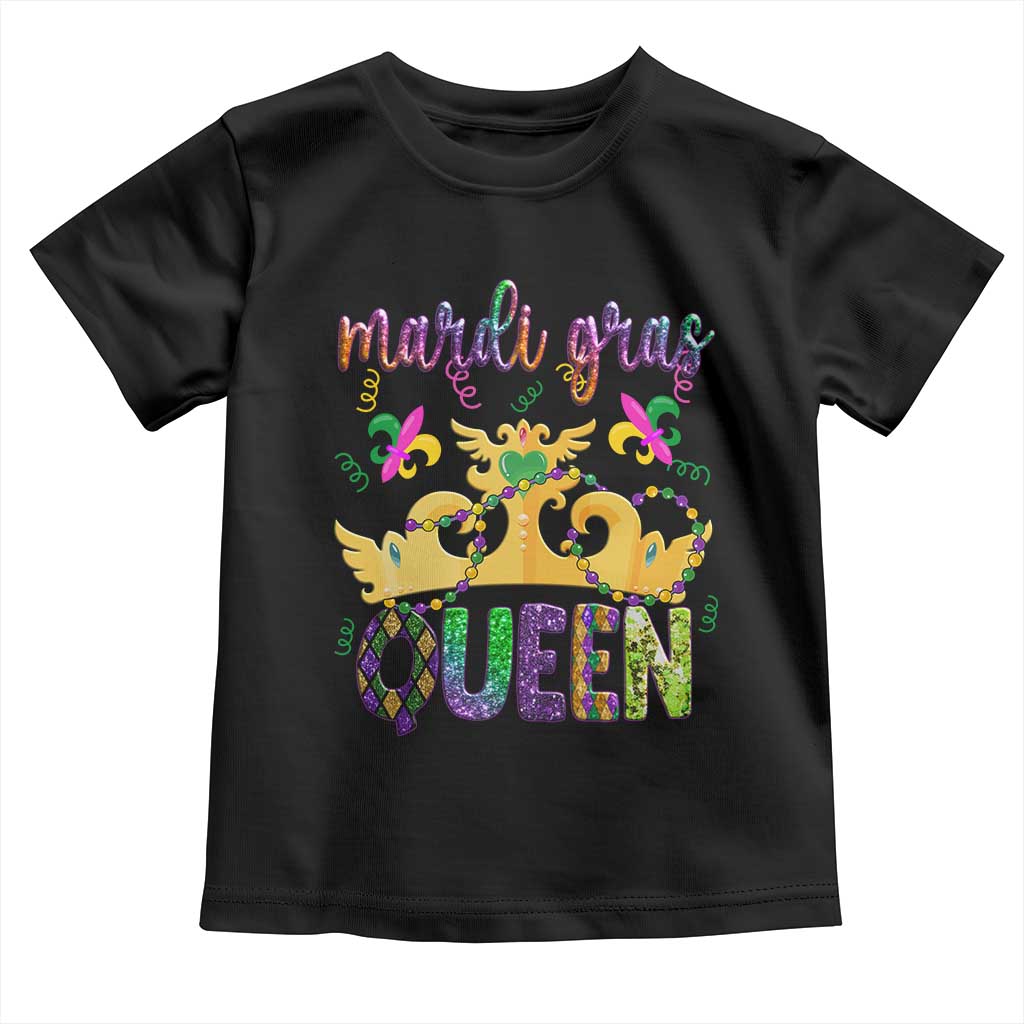 Mardi Gras Queen Carnival New Orleans Toddler T Shirt