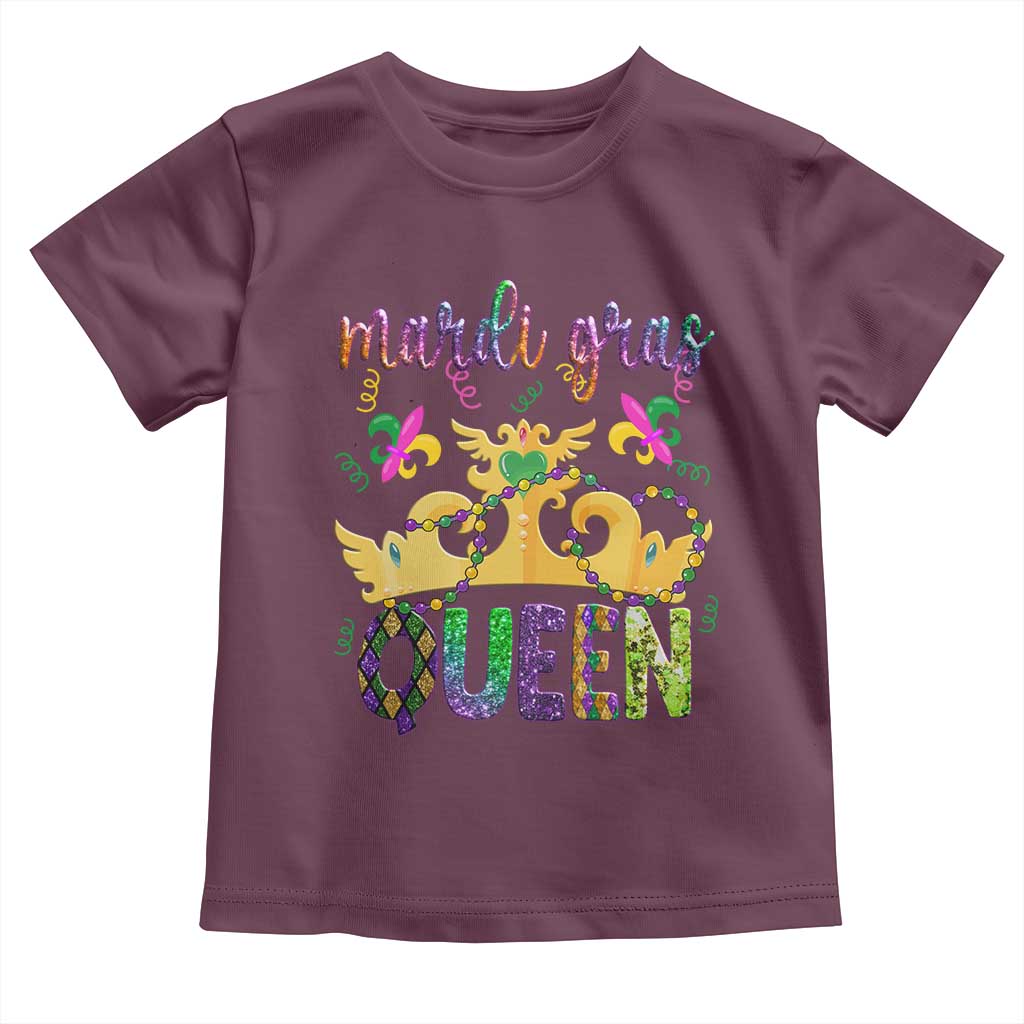 Mardi Gras Queen Carnival New Orleans Toddler T Shirt