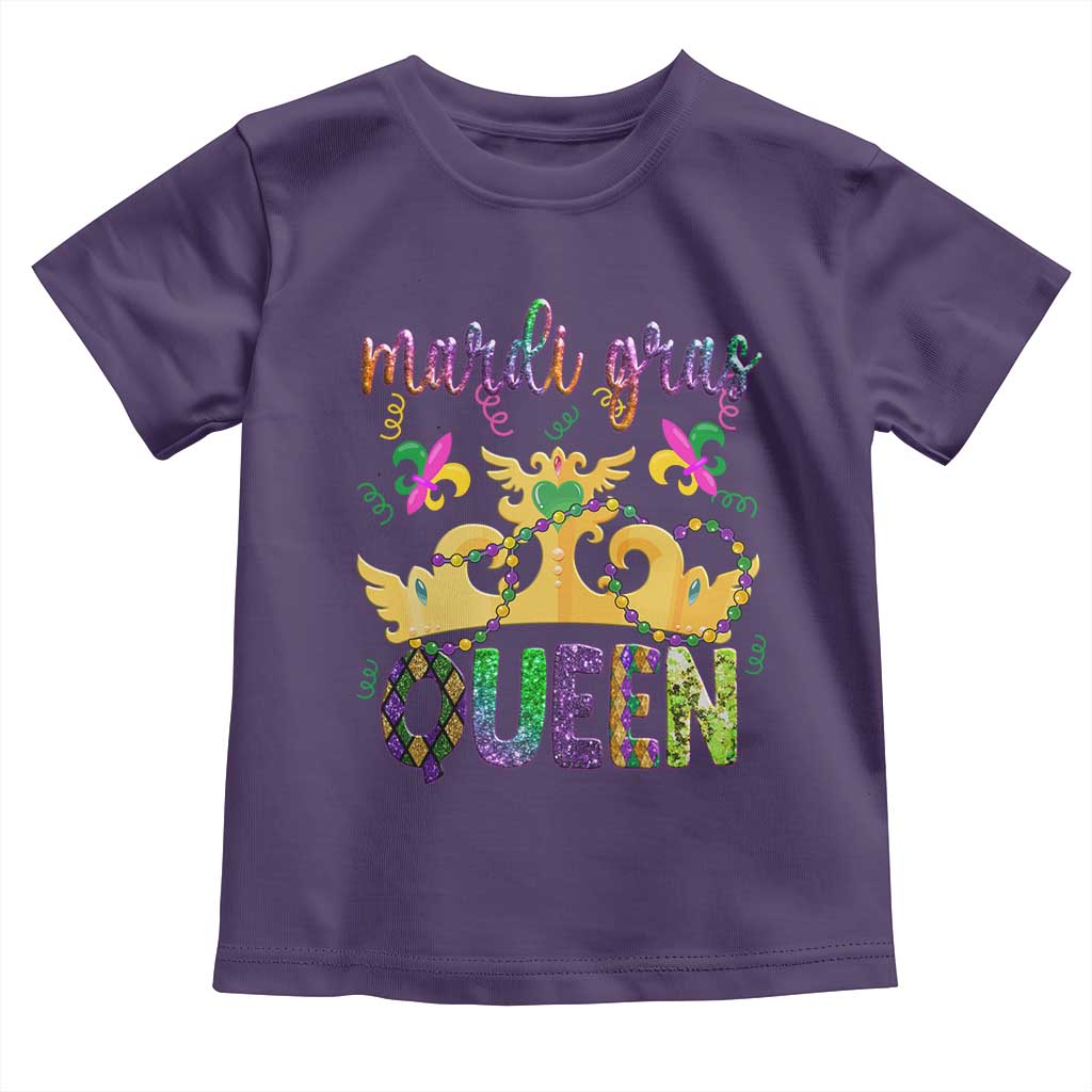 Mardi Gras Queen Carnival New Orleans Toddler T Shirt