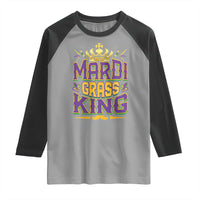 Mardi Gras King Raglan Shirt Parade Party Fat Tuesday New Orleans