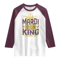 Mardi Gras King Raglan Shirt Parade Party Fat Tuesday New Orleans